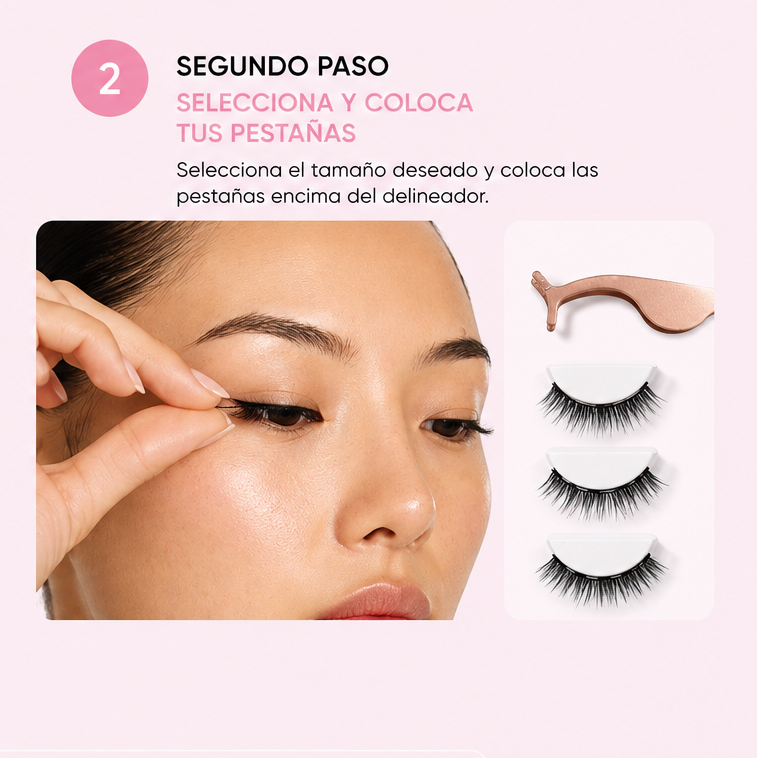 Pestañas Magnéticas Reutilizables
